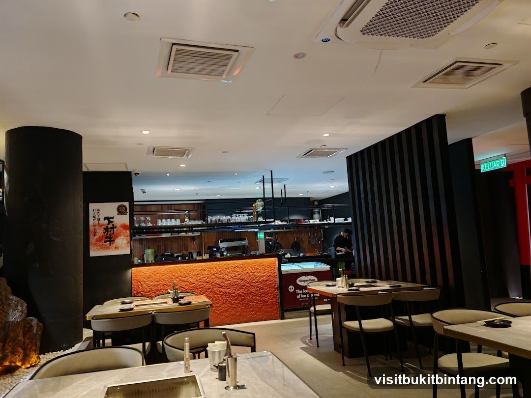 Restaurant Interior with Dining Tables