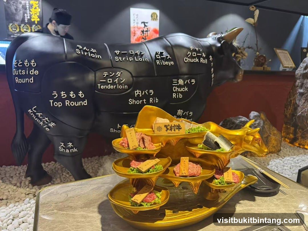 Beef Cuts Display