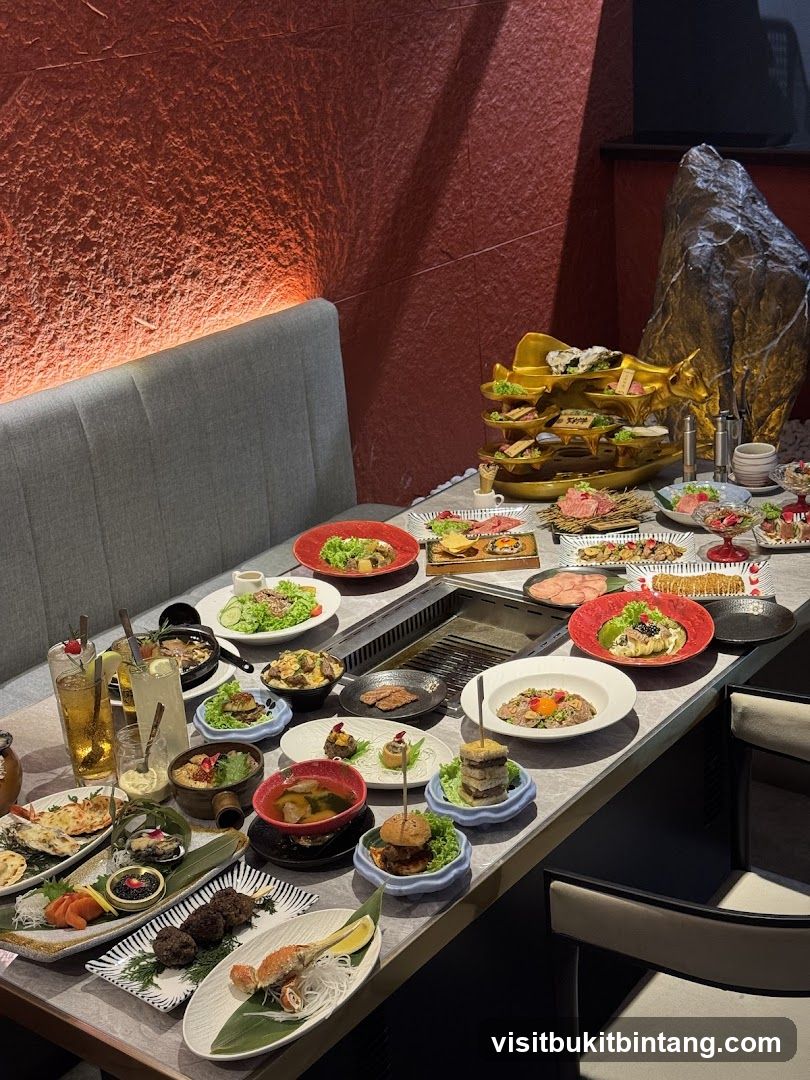 Abundant Food Spread