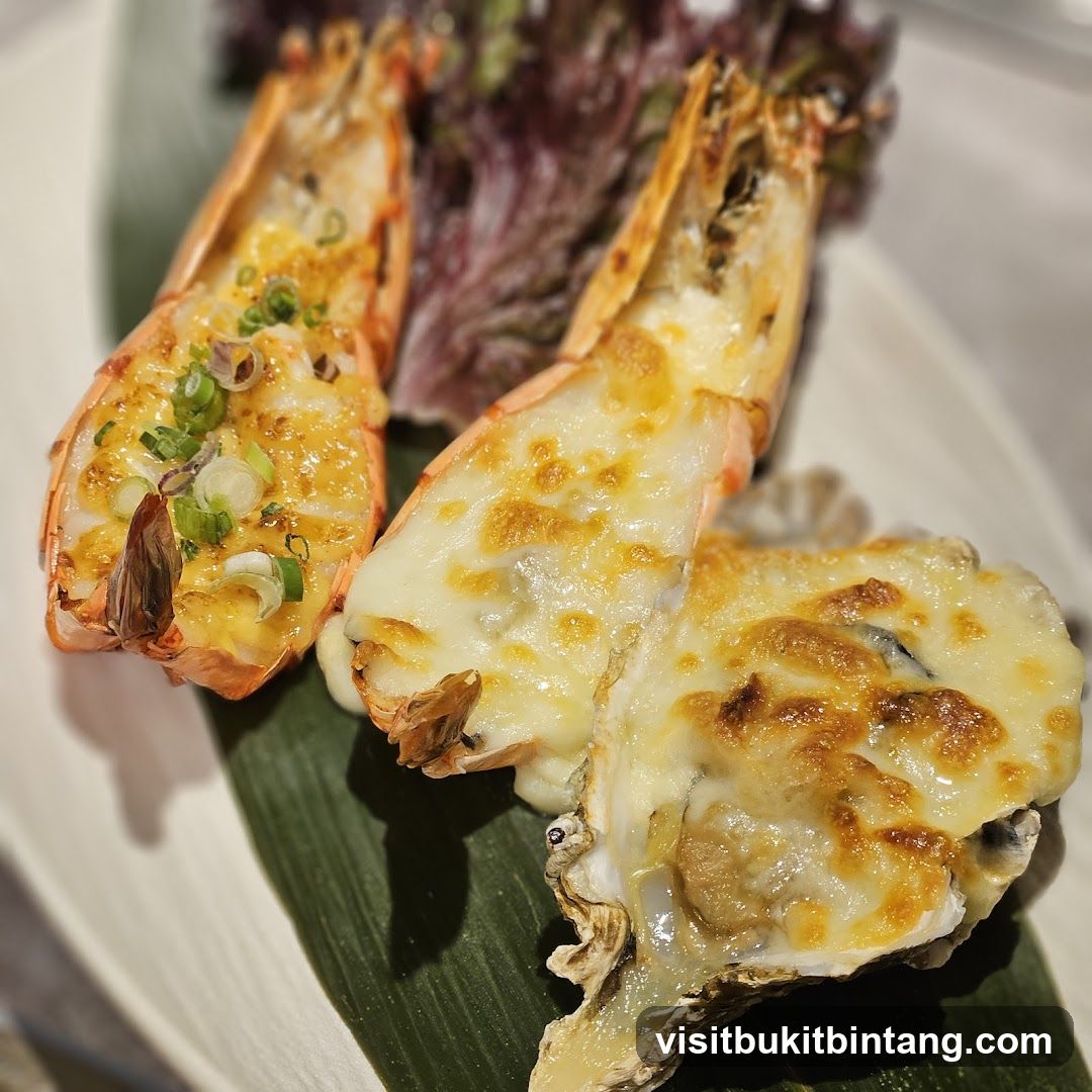Baked Seafood with Cheese