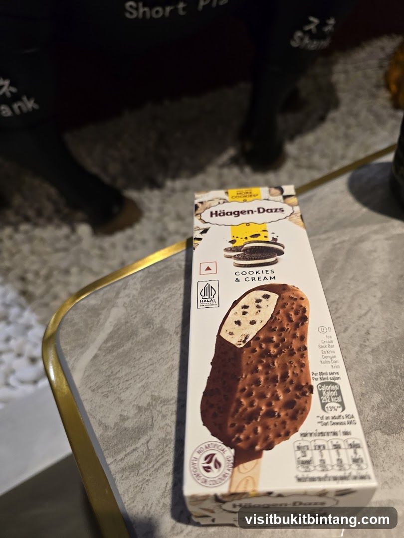 Häagen-Dazs Cookies & Cream Ice Cream Bar