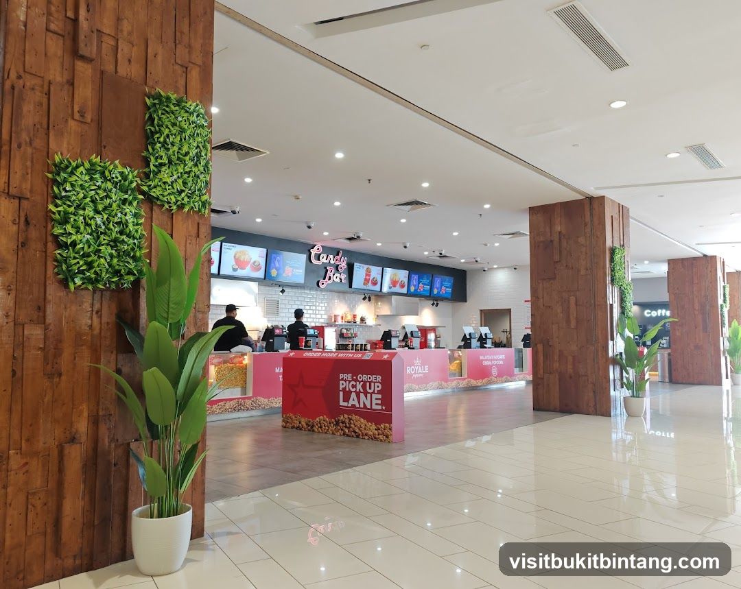 Candy Bar and Coffee Counter