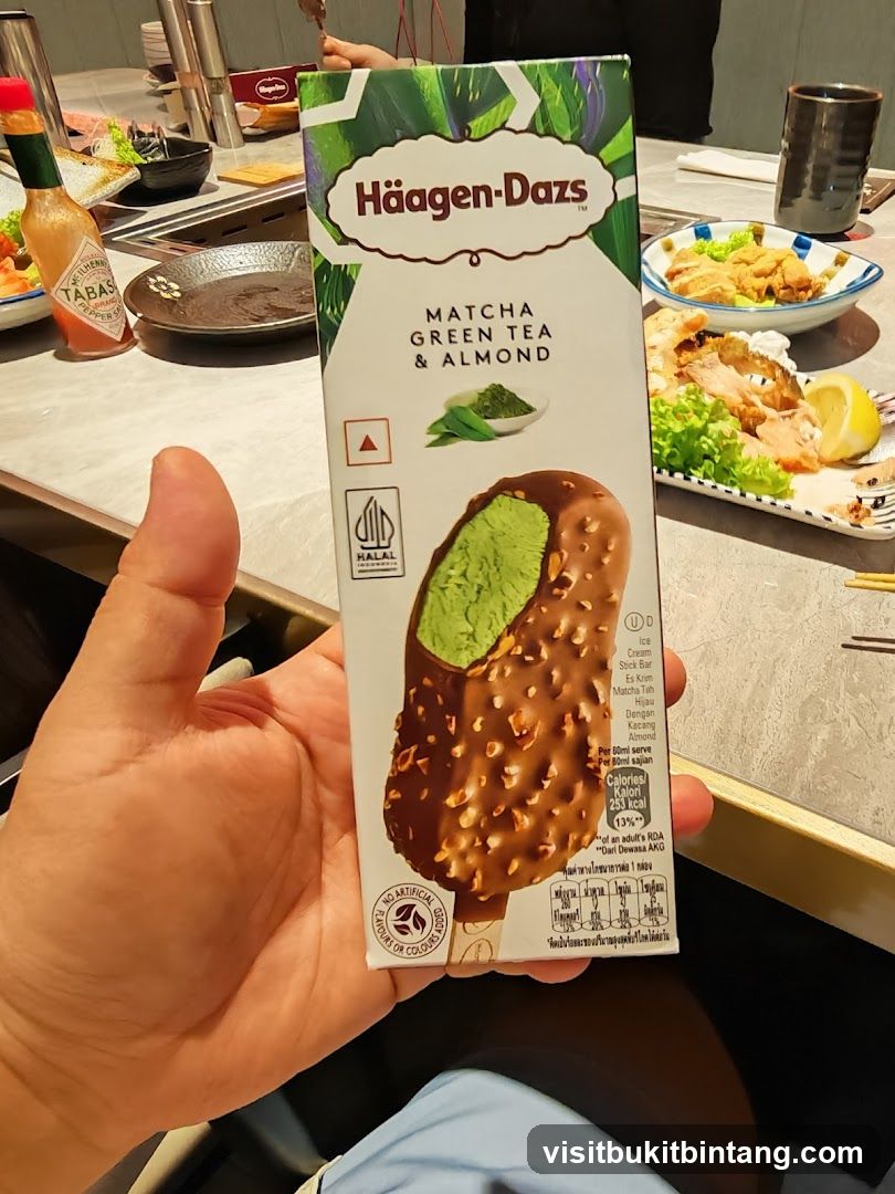 Häagen-Dazs Matcha Green Tea & Almond Ice Cream Bar