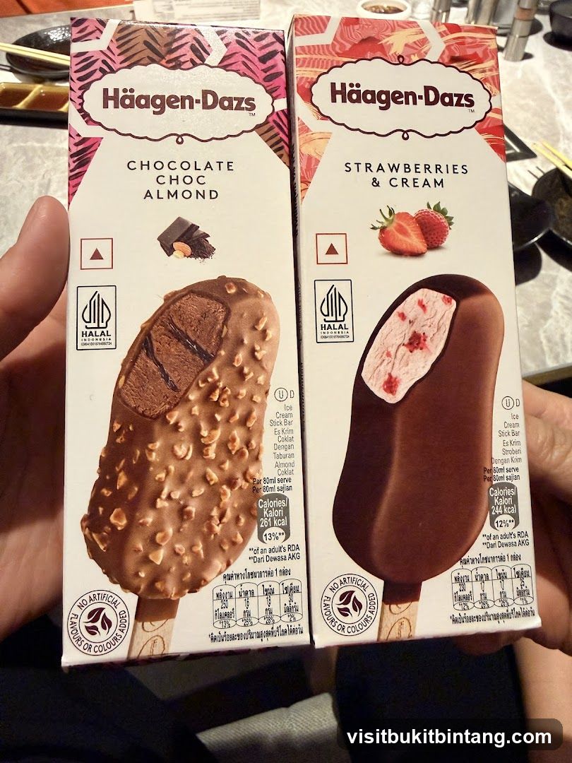 Haagen-Dazs Ice Cream Bars