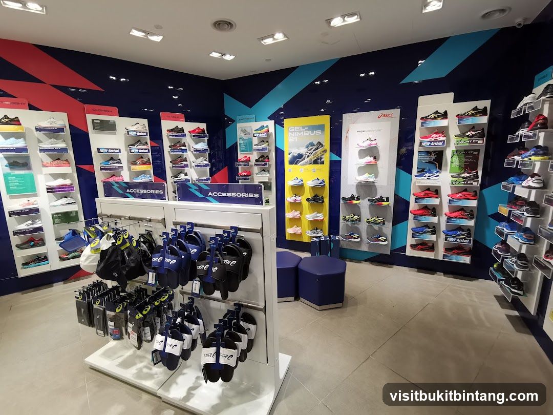 ASICS Shoe Store Interior
