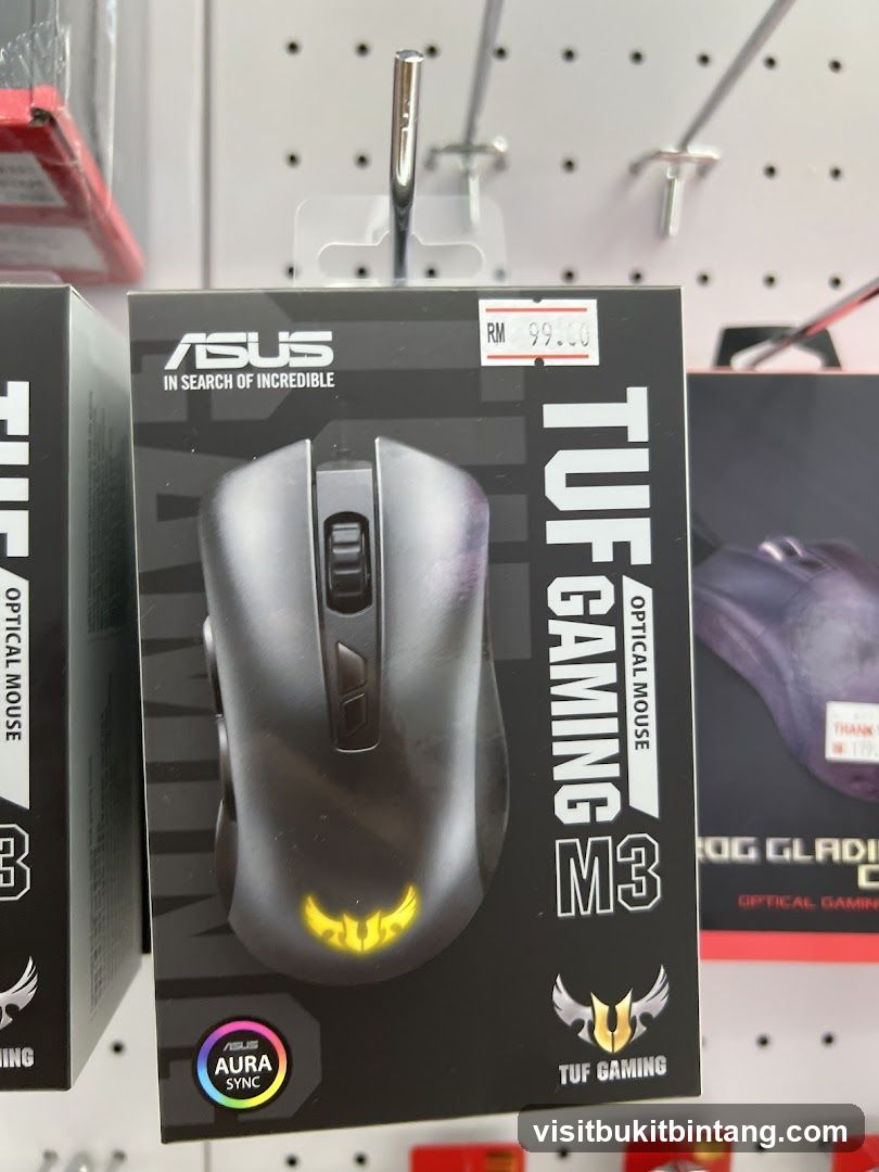 ASUS TUF Gaming M3 Optical Mouse
