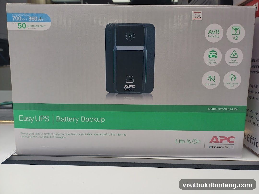 APC Easy UPS Battery Backup Box