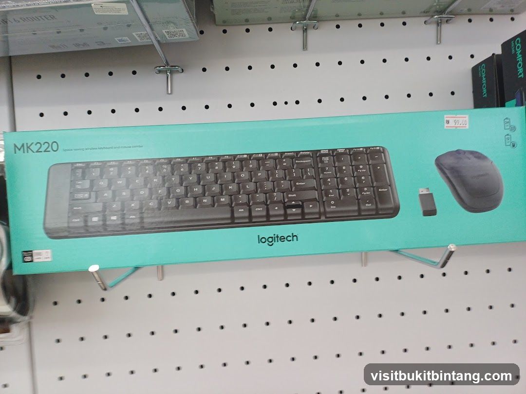 Logitech MK220 Keyboard and Mouse Combo
