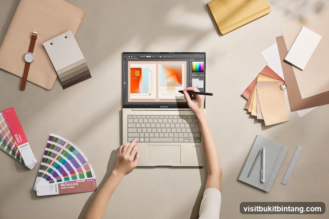 Graphic Design Workspace