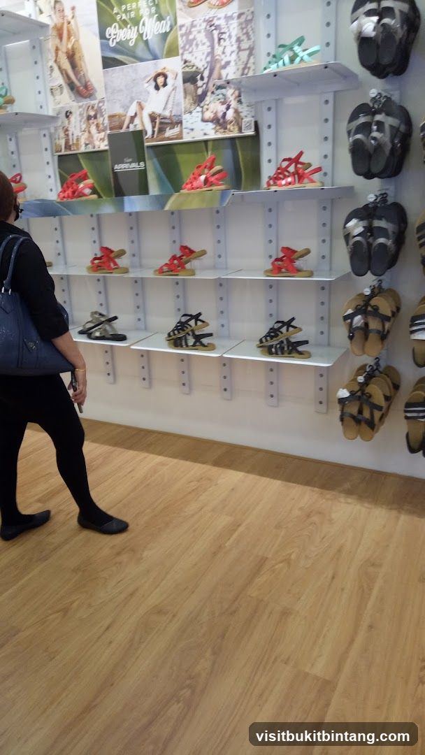 Sandals on Display