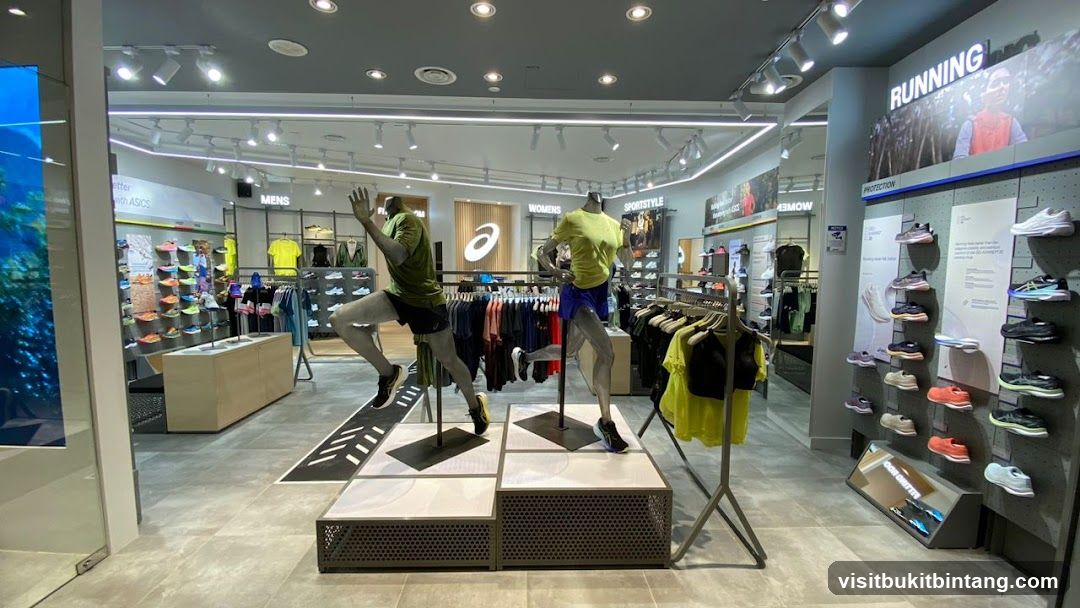 Athletic Apparel and Footwear Store Interior