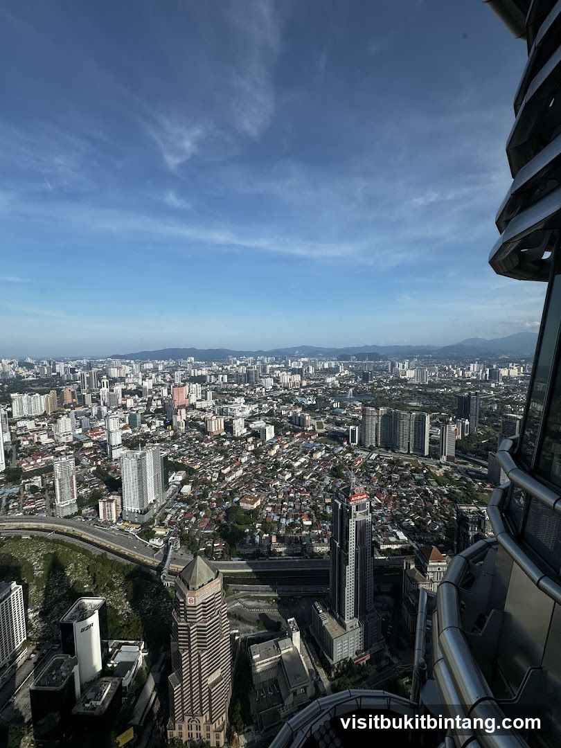 Cityscape from a high vantage point