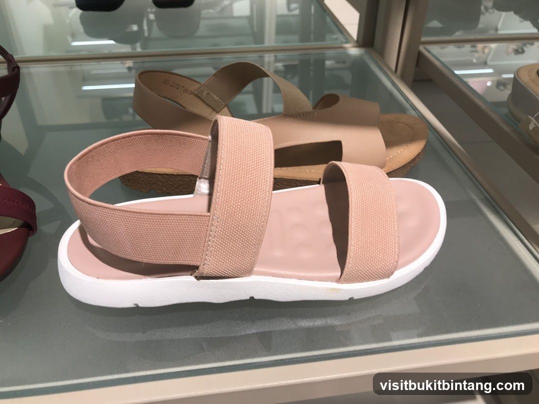 Sandals on Display