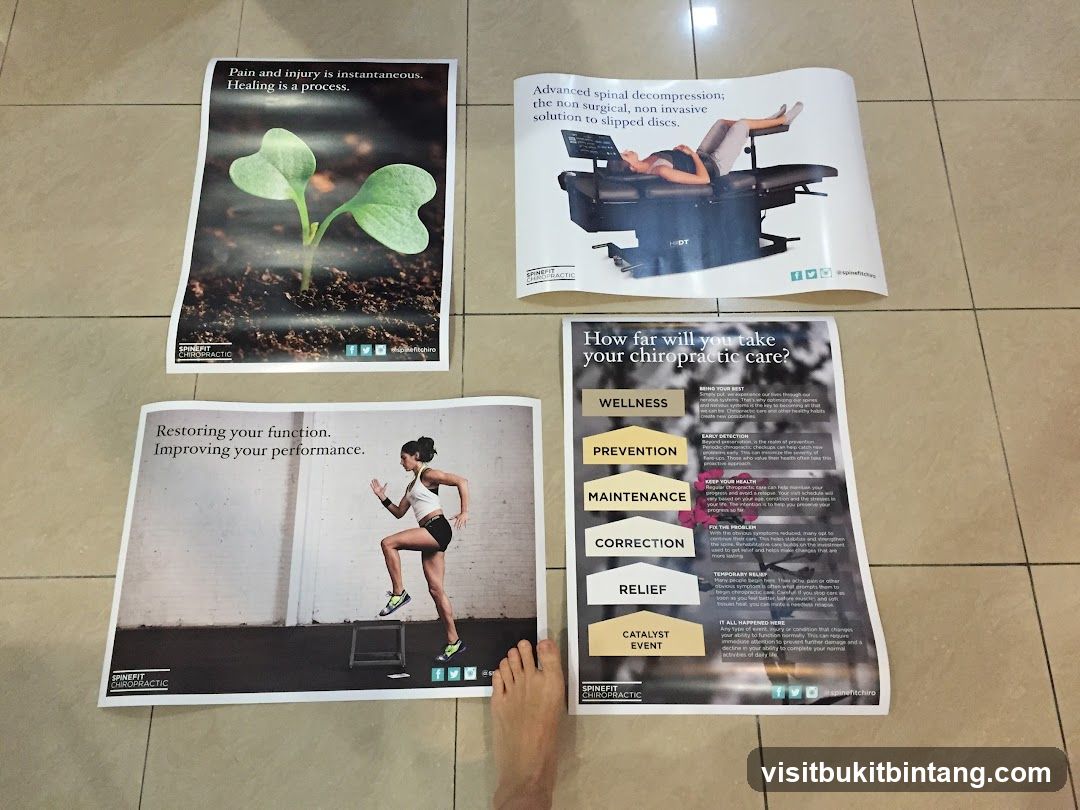 Chiropractic Care Information Posters