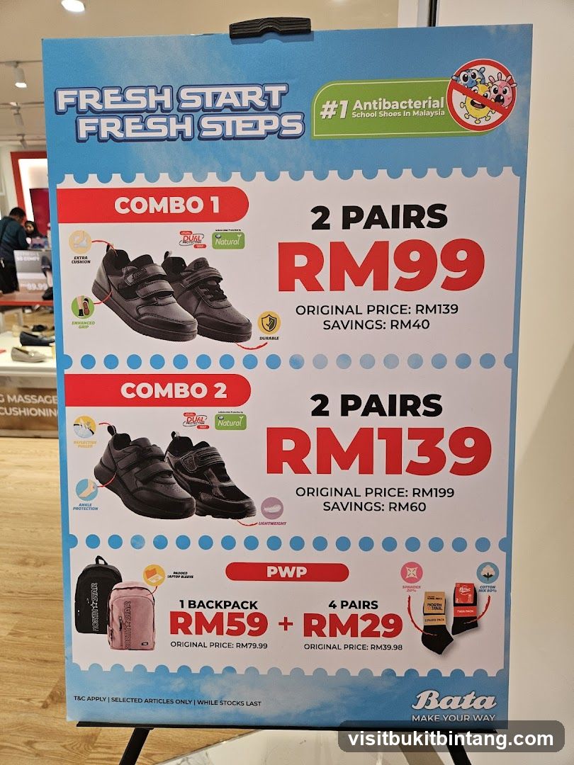 Bata Fresh Start Fresh Steps Promotion