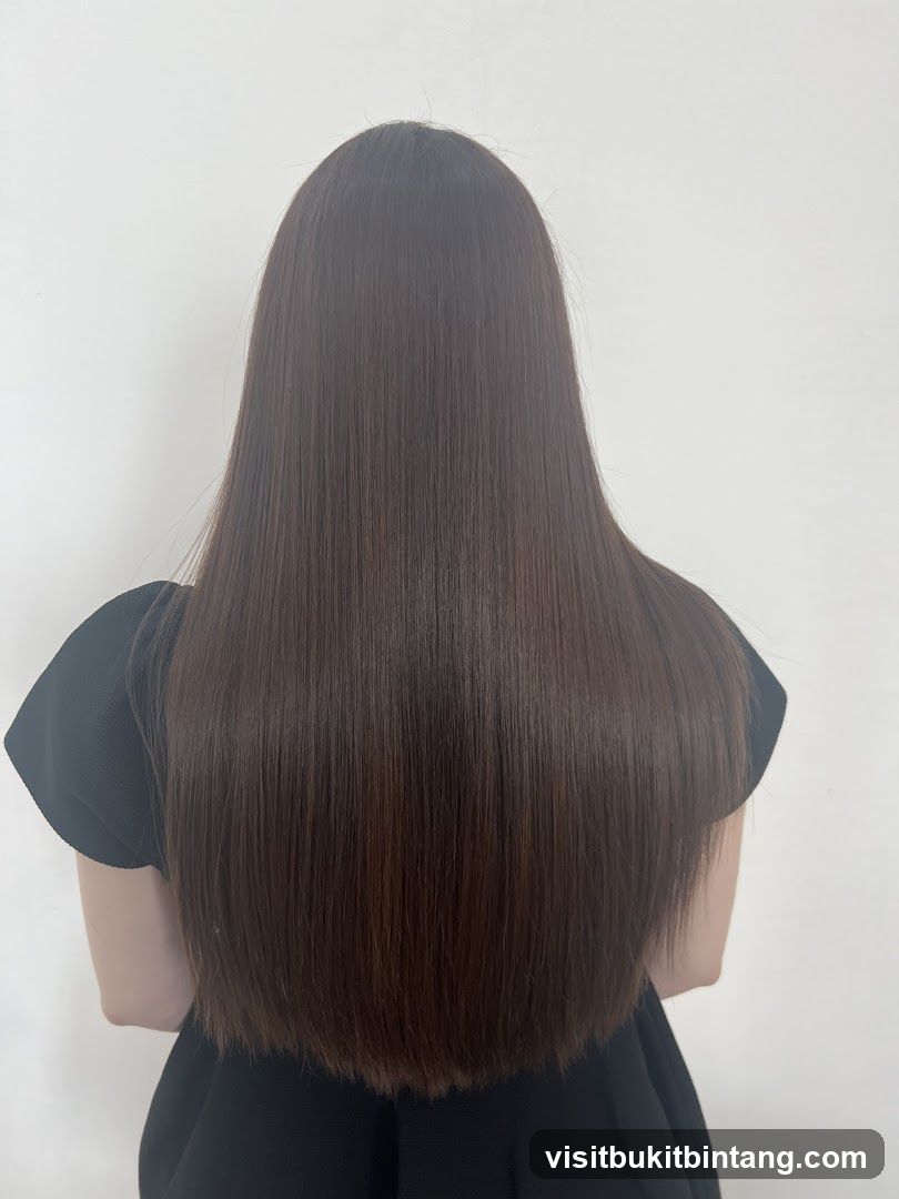 Long Straight Brown Hair