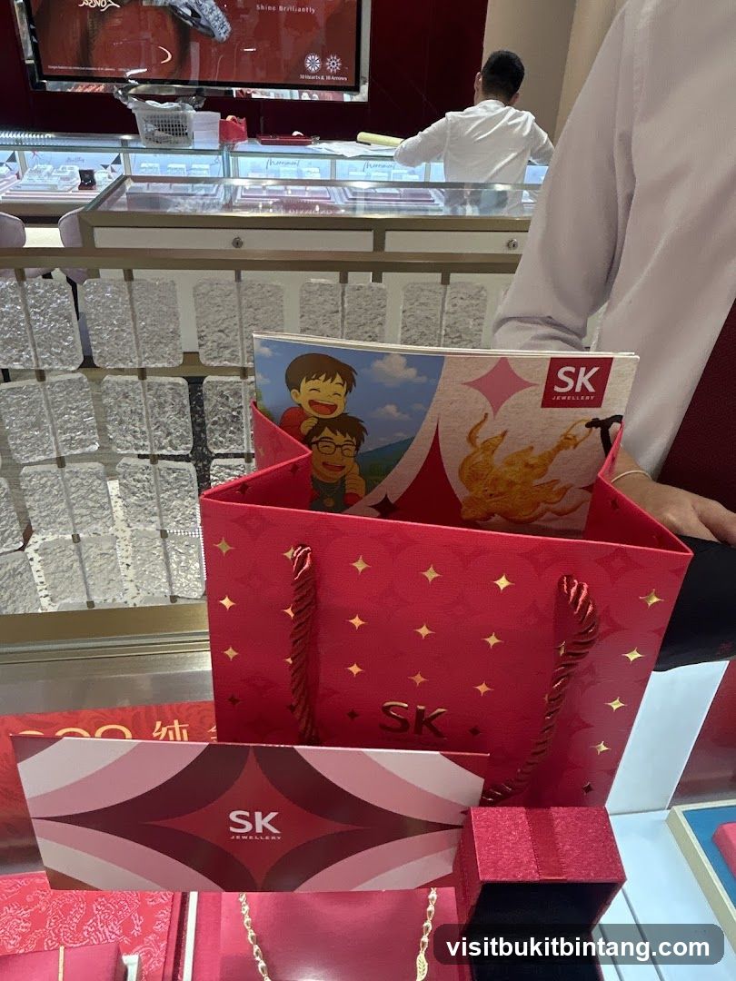 SK Jewellery Shopping Bag