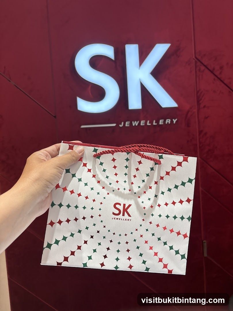 SK Jewellery Shopping Bag