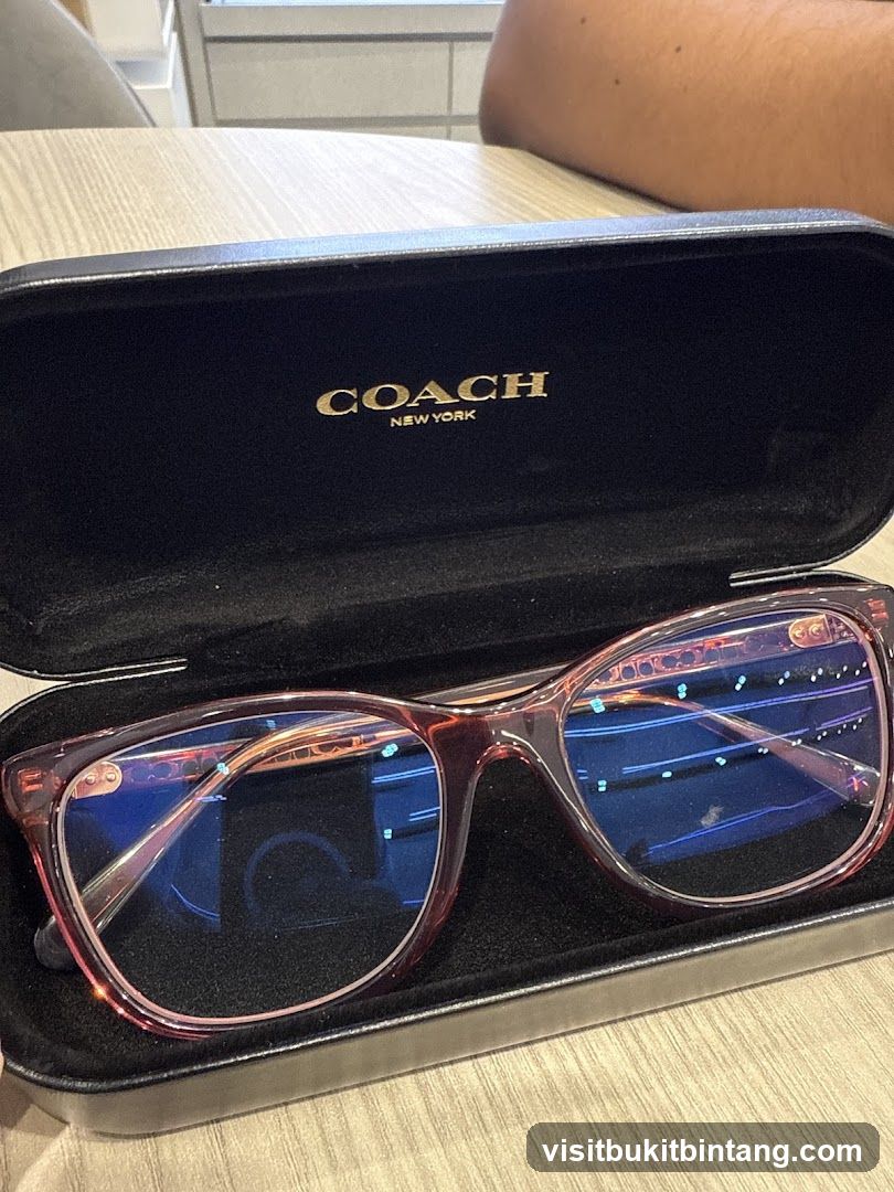 Coach Eyeglasses in Case