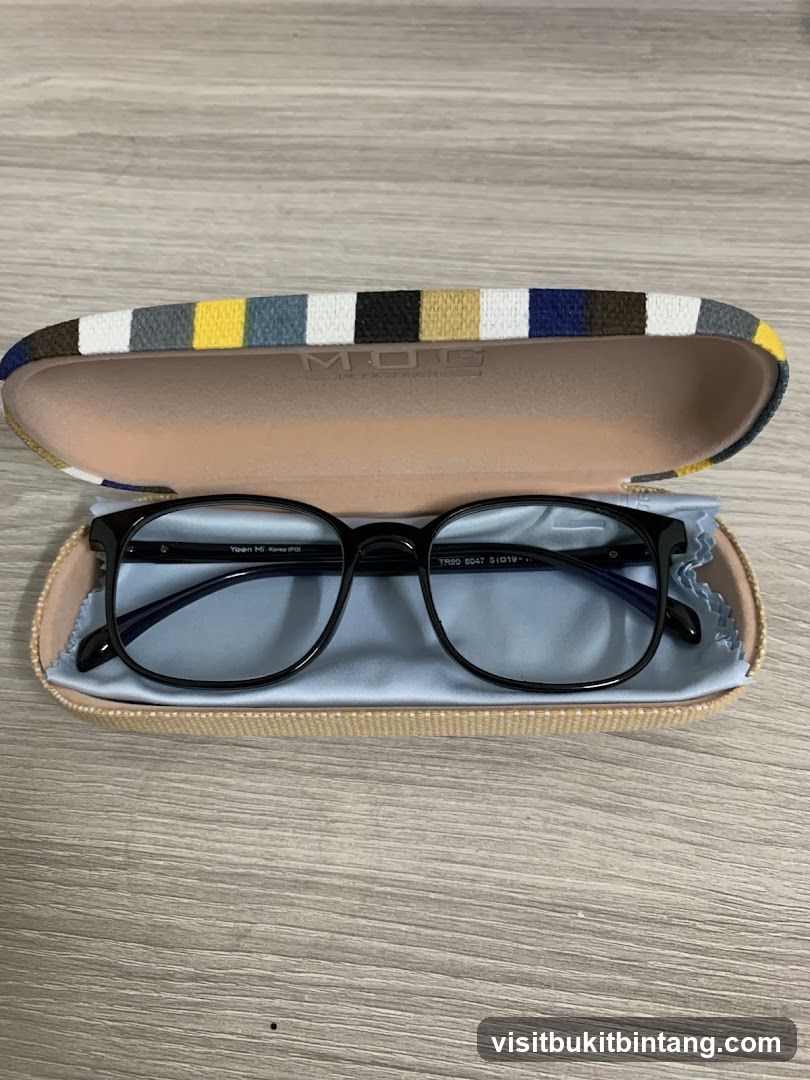 Eyeglasses in Case