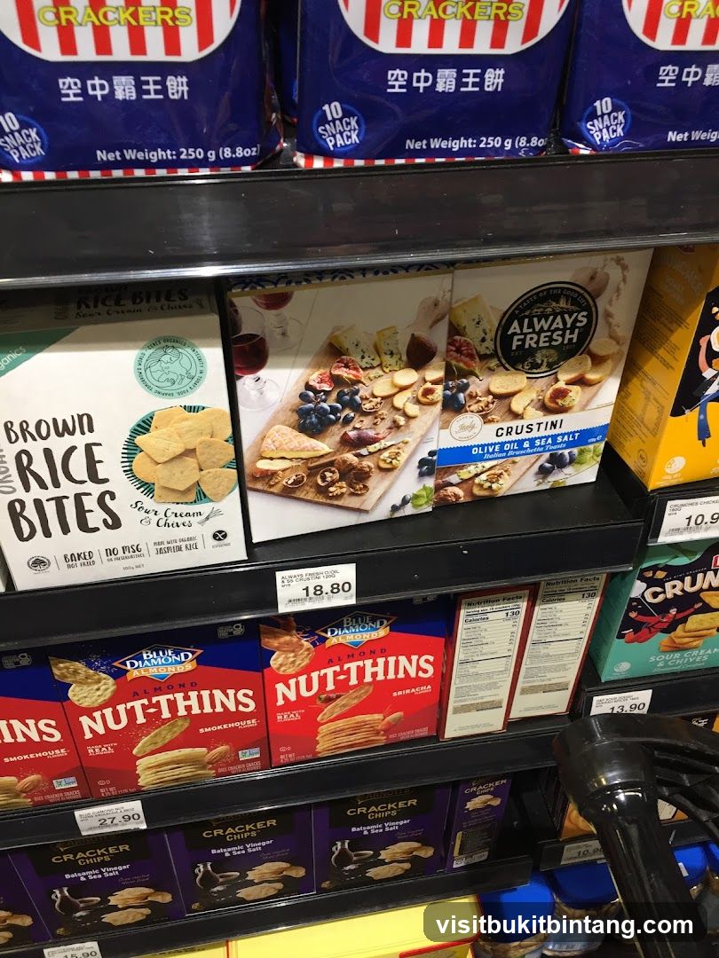 Assorted Crackers and Snacks