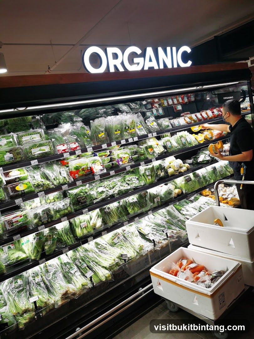 Organic Produce Section