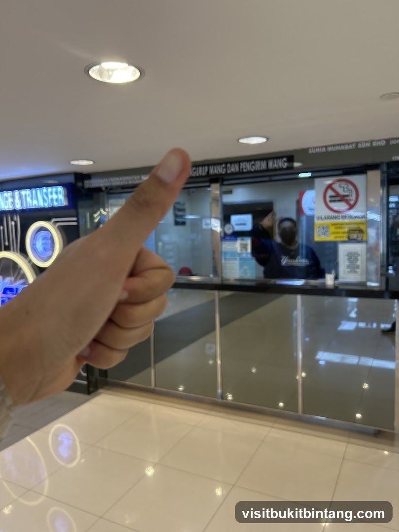 Money Changer Counter