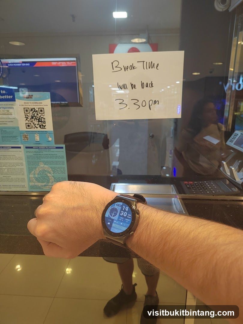Break Time Sign