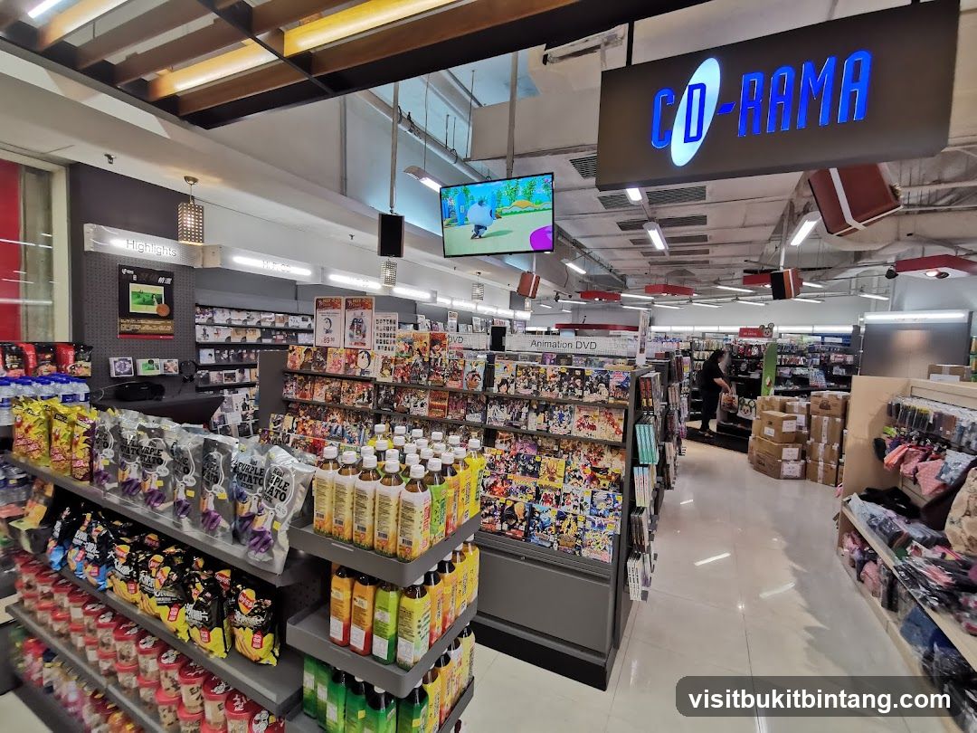 CD-RAMA Store Interior