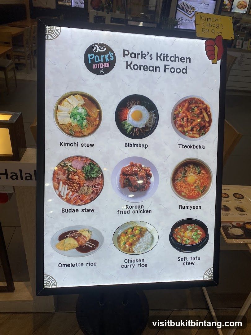 Park's kitchen Korean restaurant
