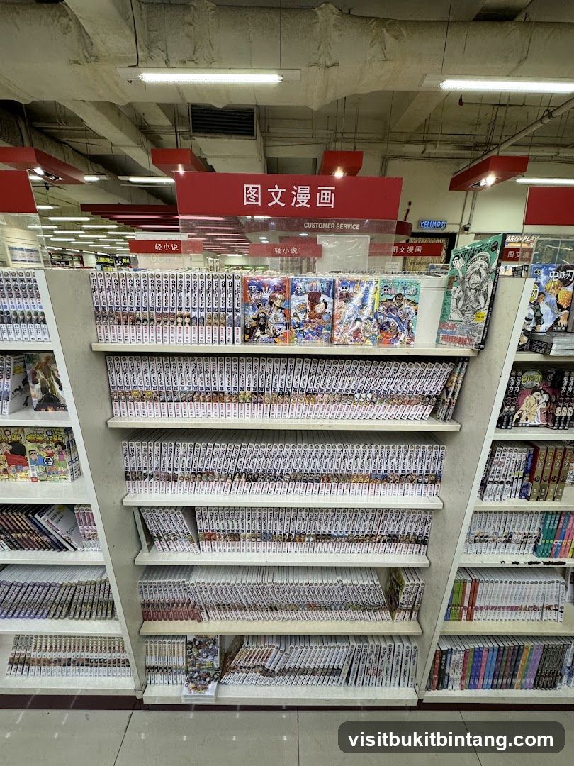 Manga and Novel Section