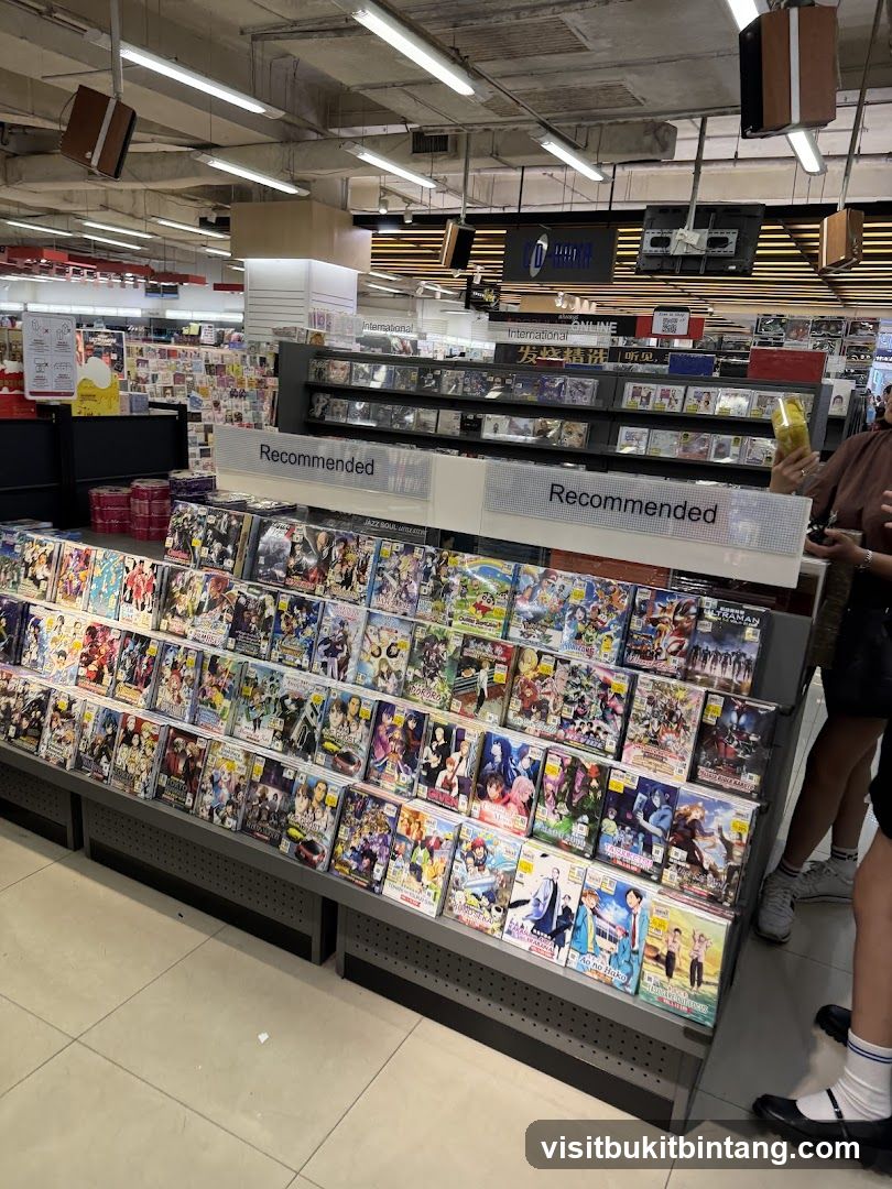 CD and DVD Store Display