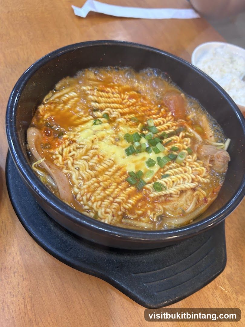 Korean Instant Noodle Soup