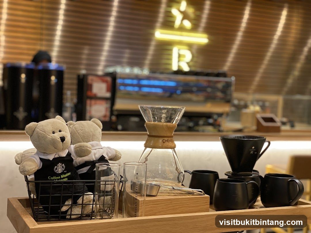 Starbucks Reserve Coffee Brewing Display