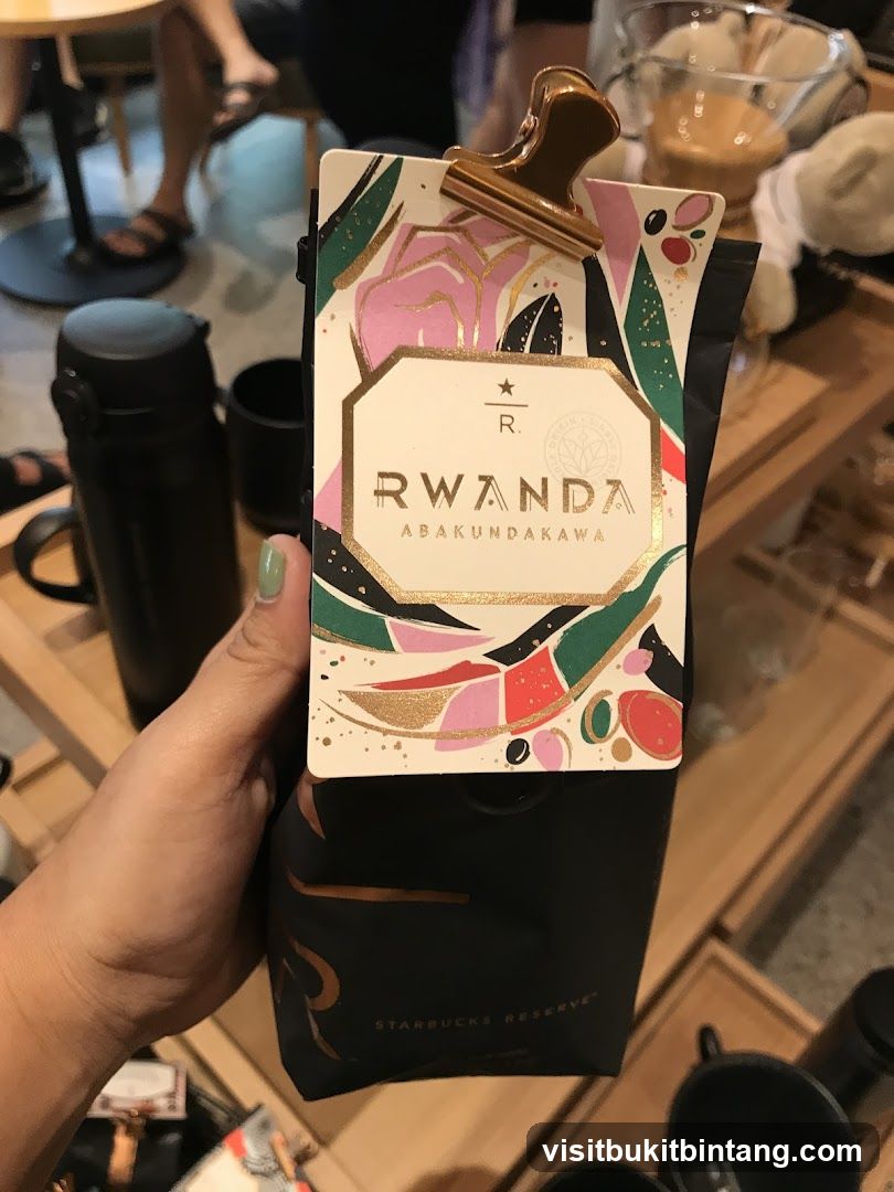 Starbucks Reserve Rwanda Coffee Bag