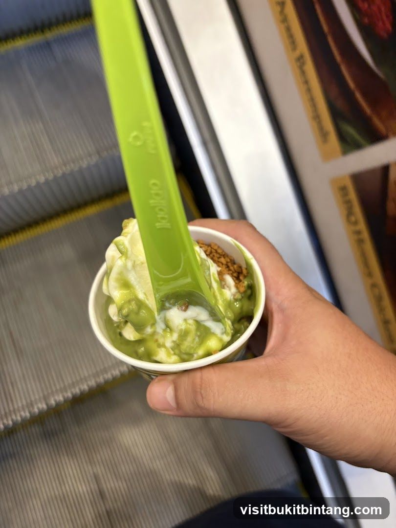 Soft Serve Ice Cream with Toppings