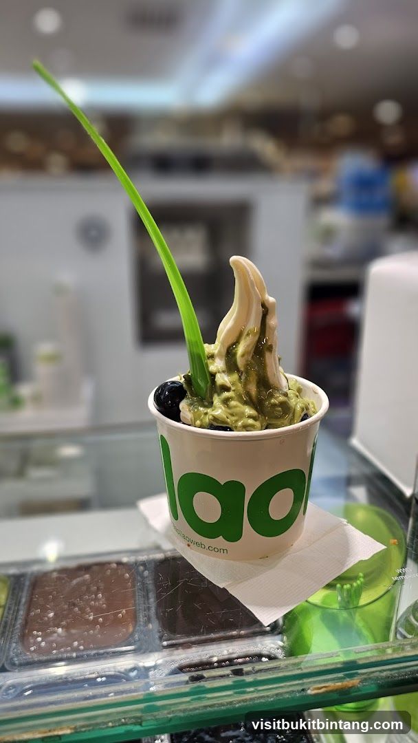 Matcha Soft Serve Ice Cream
