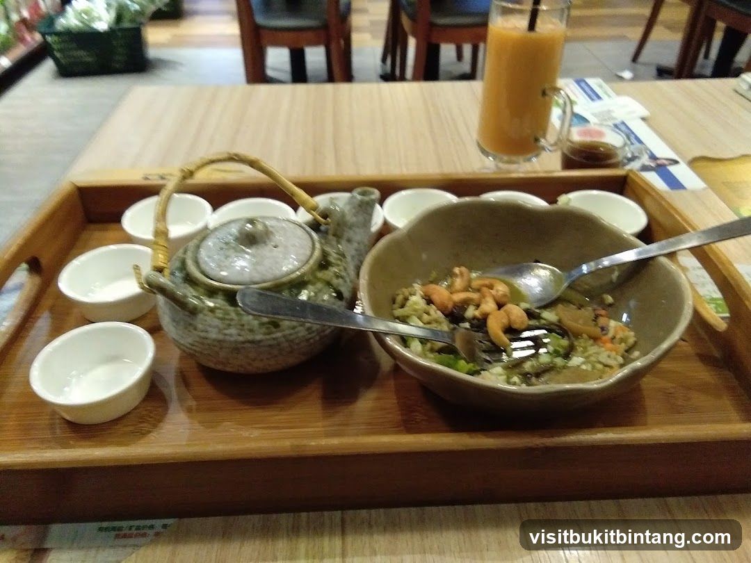 Tea Set and Meal