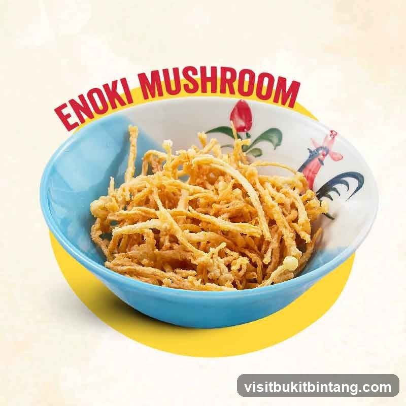 Enoki Mushroom Dish