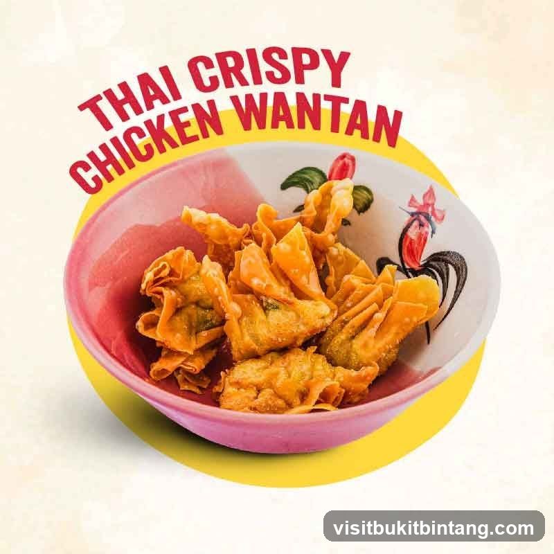 Thai Crispy Chicken Wantan