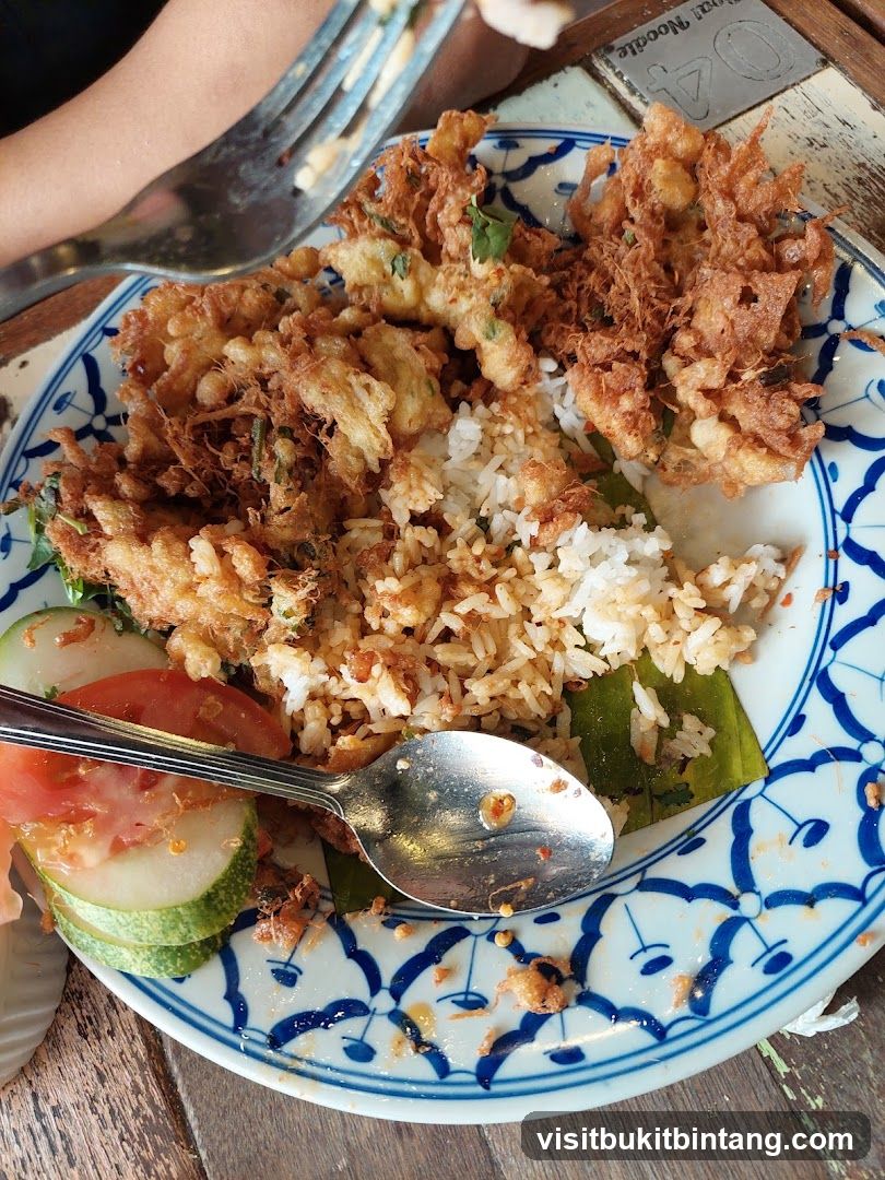 Fried Omelette with Rice