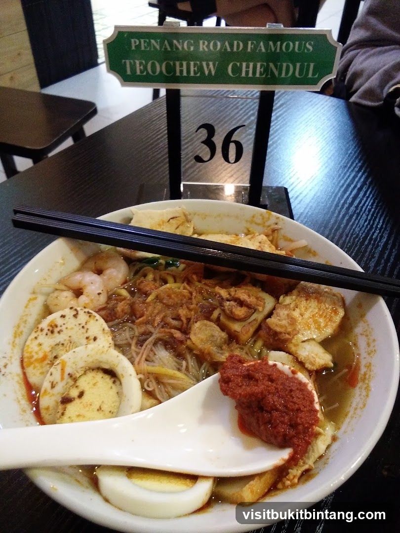 Penang Road Famous Teochew Chendul Dish