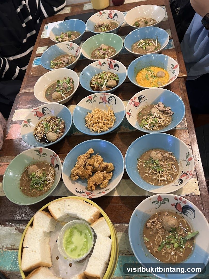 Noodle Bowls and Bread