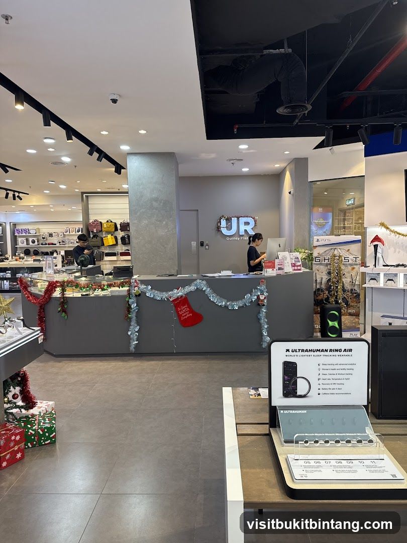 Store Interior with Display