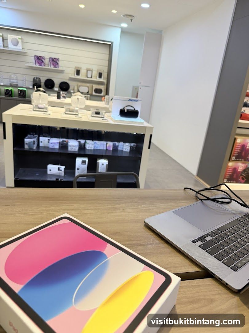 Electronics Store Display