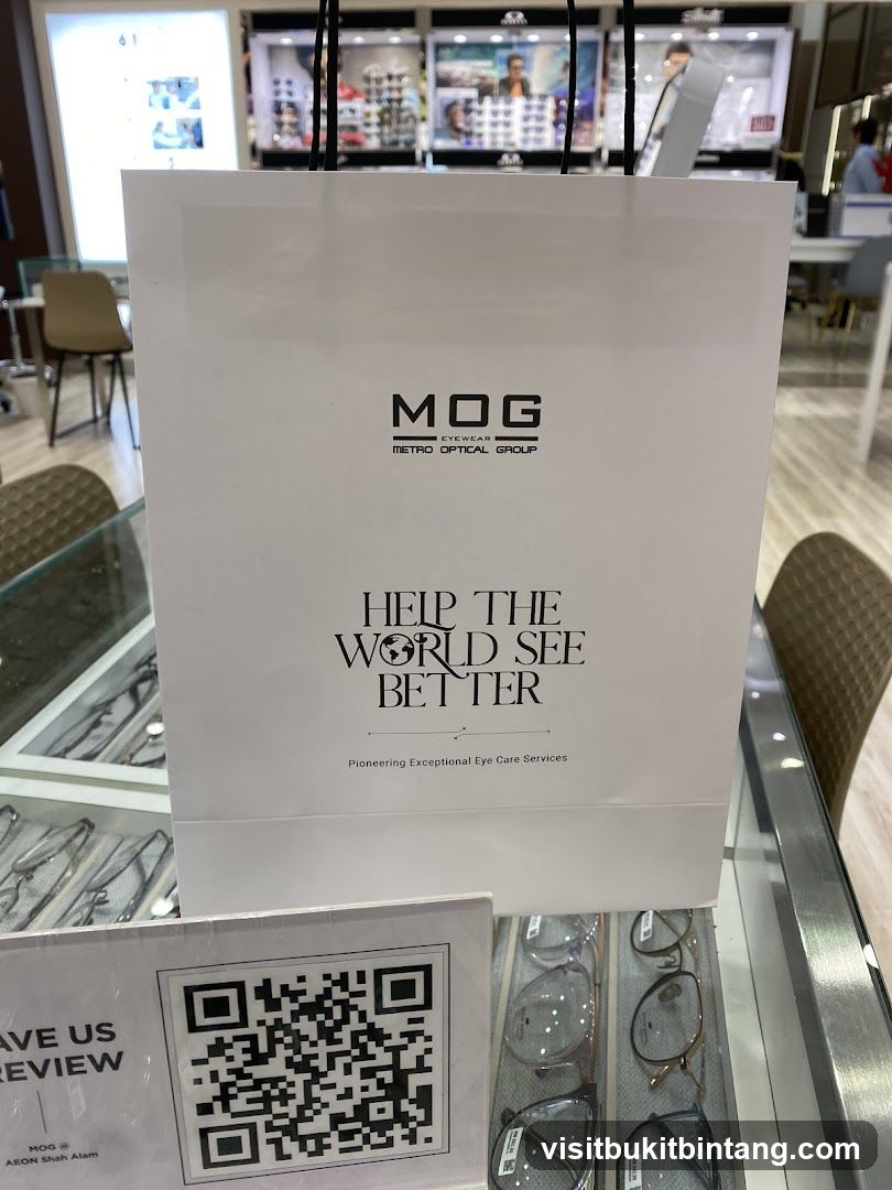 MOG Eyewear Shopping Bag