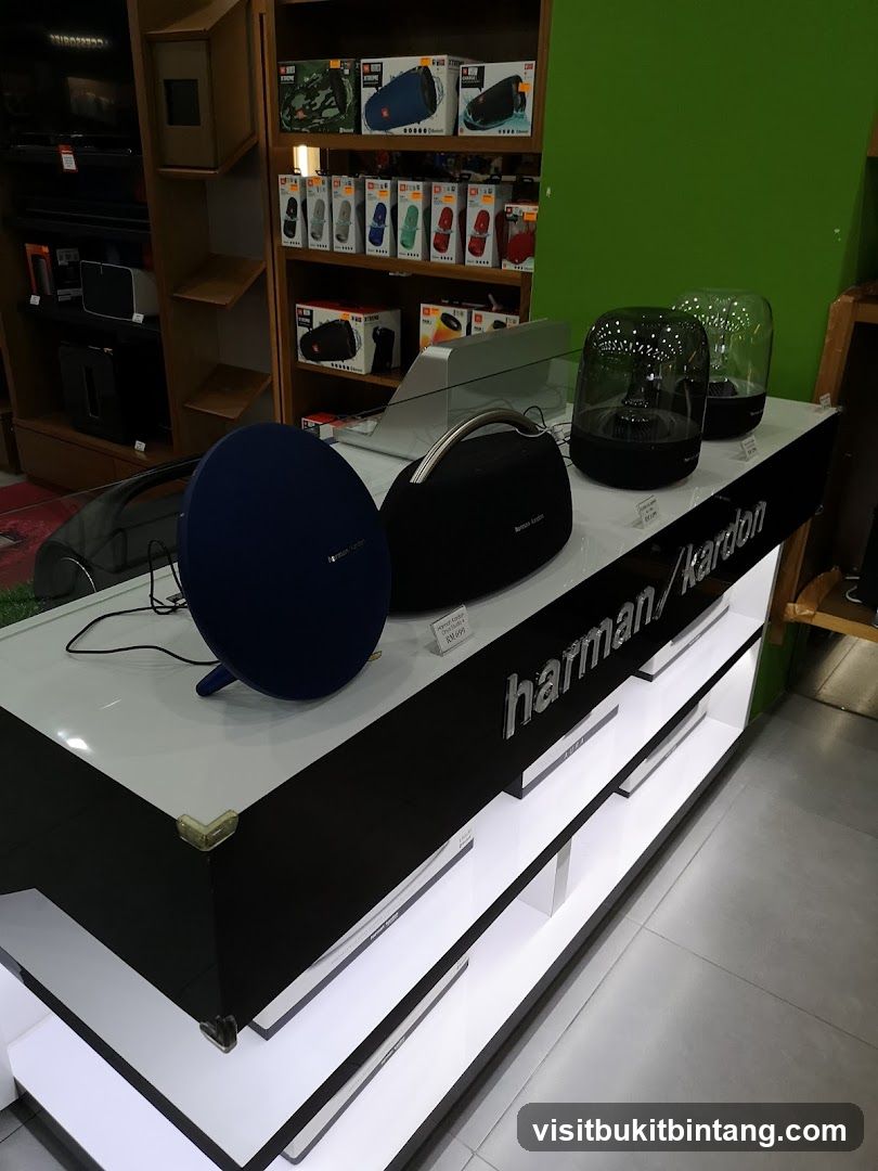 Harman Kardon Speakers Display
