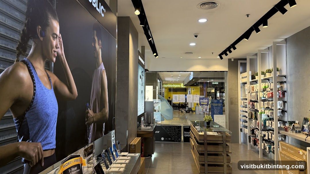 Electronics Store Interior