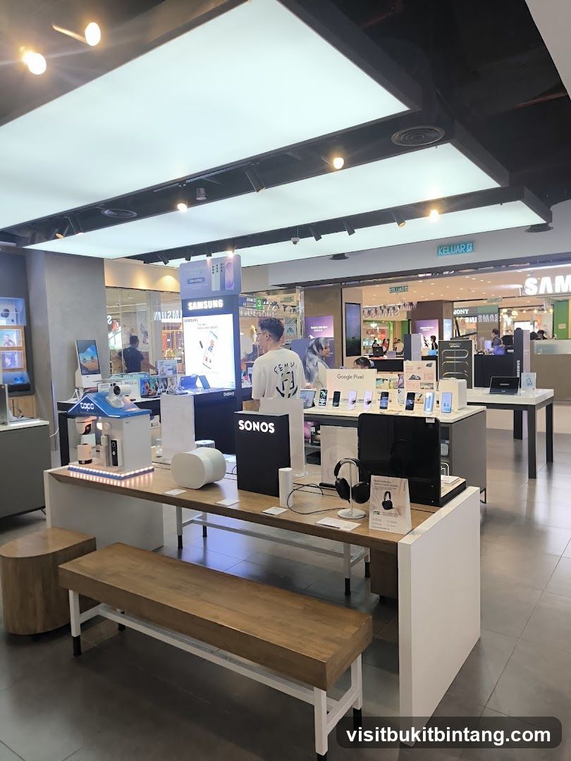 Electronics Store Display