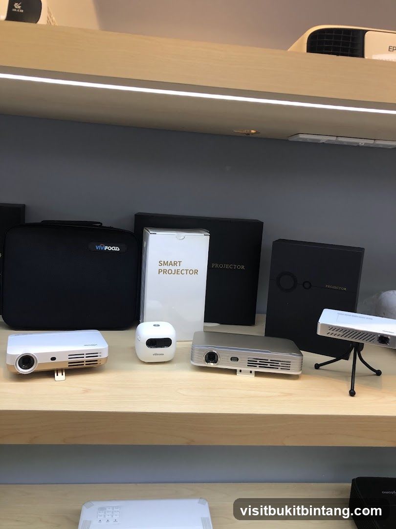 Projectors on Display